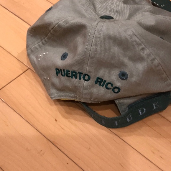 Men’s NWOT Puerto Rico baseball hat by Attitude - adjustable embroidered - Picture 4 of 6